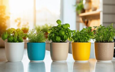 Comment choisir les meilleurs pots pour les herbes aromatiques en fonction de leur exposition solaire