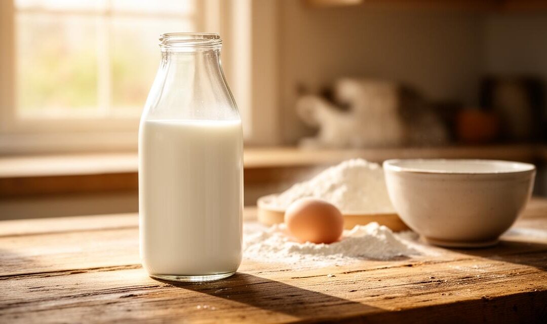 Réussir ses recettes du quotidien avec le bon lait